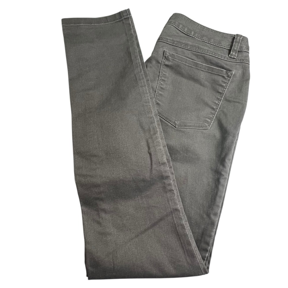Prana Womens 6/28 Brown Kayla Slim Leg Mid Rise Jeans Inseam 31" READ